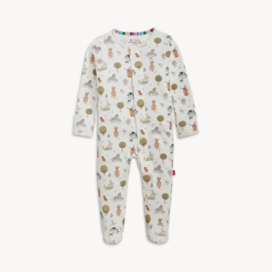 Funny Farm Organic Cotton Footie