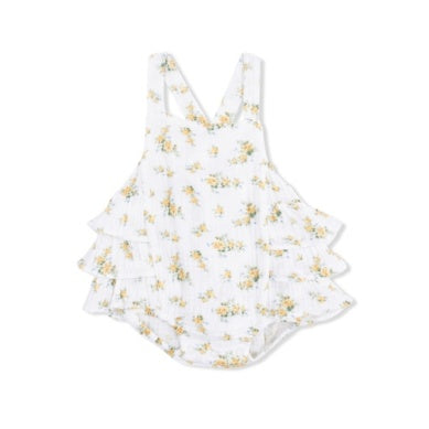 Muslin Sunsuit - Sunshine Roses