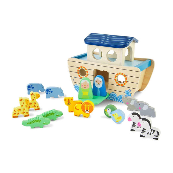 Wood Noah's Ark Sort Set