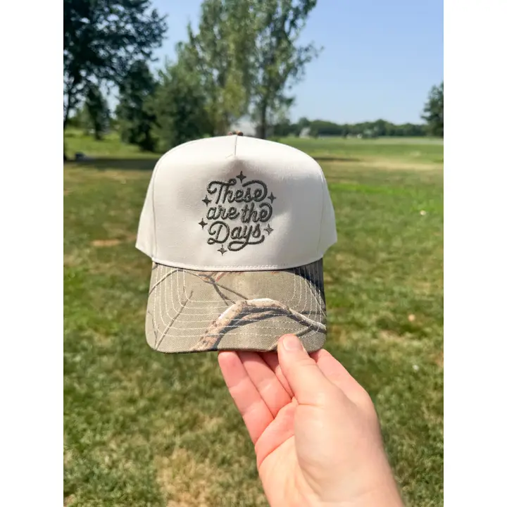 These Are The Days Hat - Camo