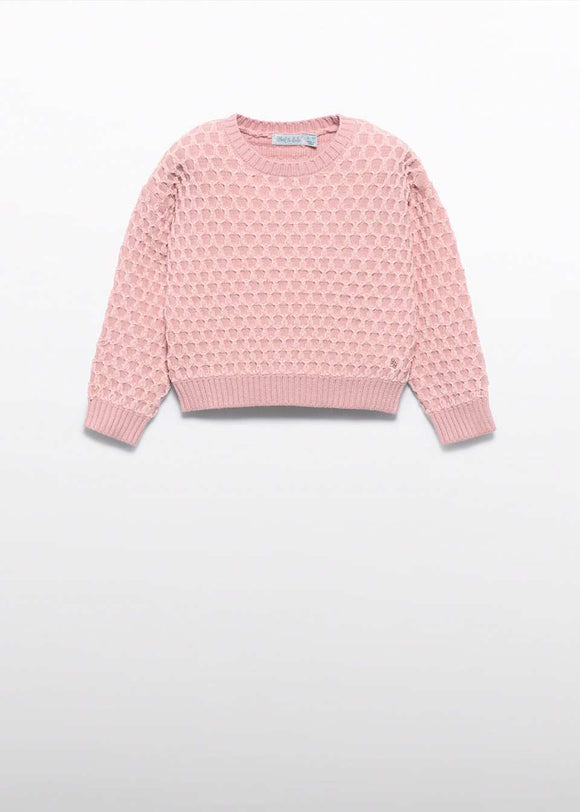 Abel & Lula - Chenille Jacquard Sweater
