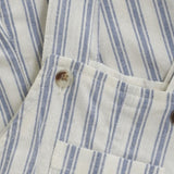 Stripe Overalls - Harbor