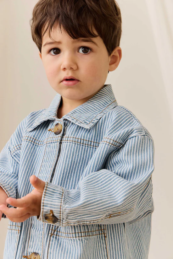 Axel Jacket - Denim Stripe