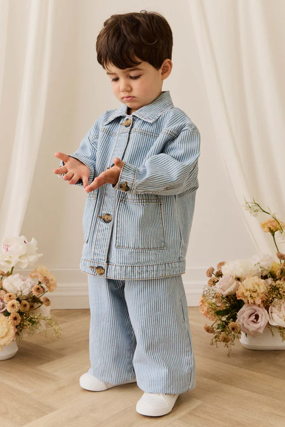 Abel Pant - Denim Stripe