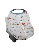 Little Unicorn - Muslin Car Seat Canopy