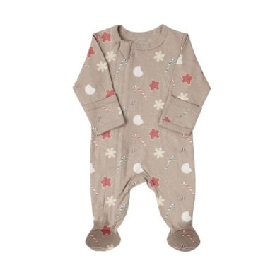 Coccoli Zip Footie - Cookie