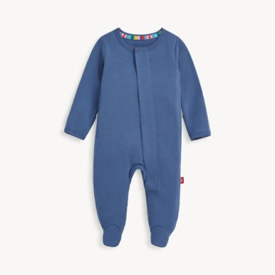 Magnetic Me - Bainbridge Blue Modal Footie