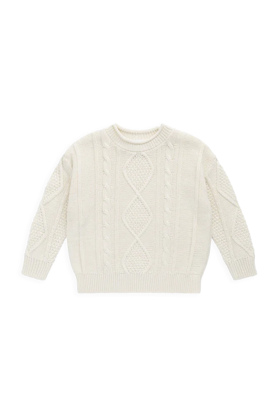 Sloan Sweater Jumper - Cloud