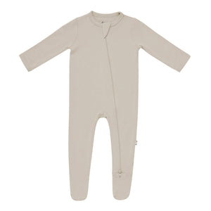 Kyte Baby - Zippered Footie in Khaki