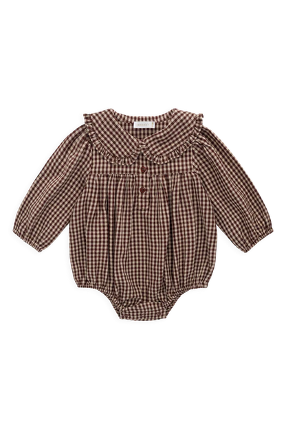 Elowen Playsuit - Cinna Gingham