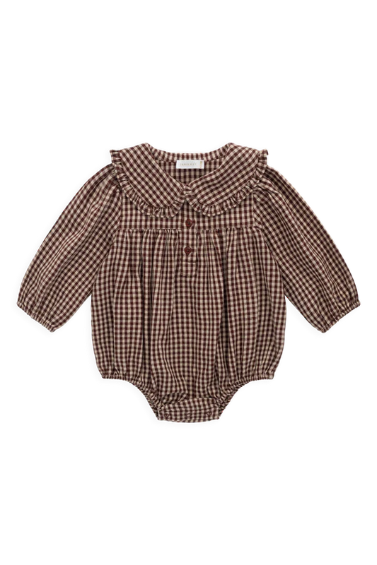 Elowen Playsuit - Cinna Gingham