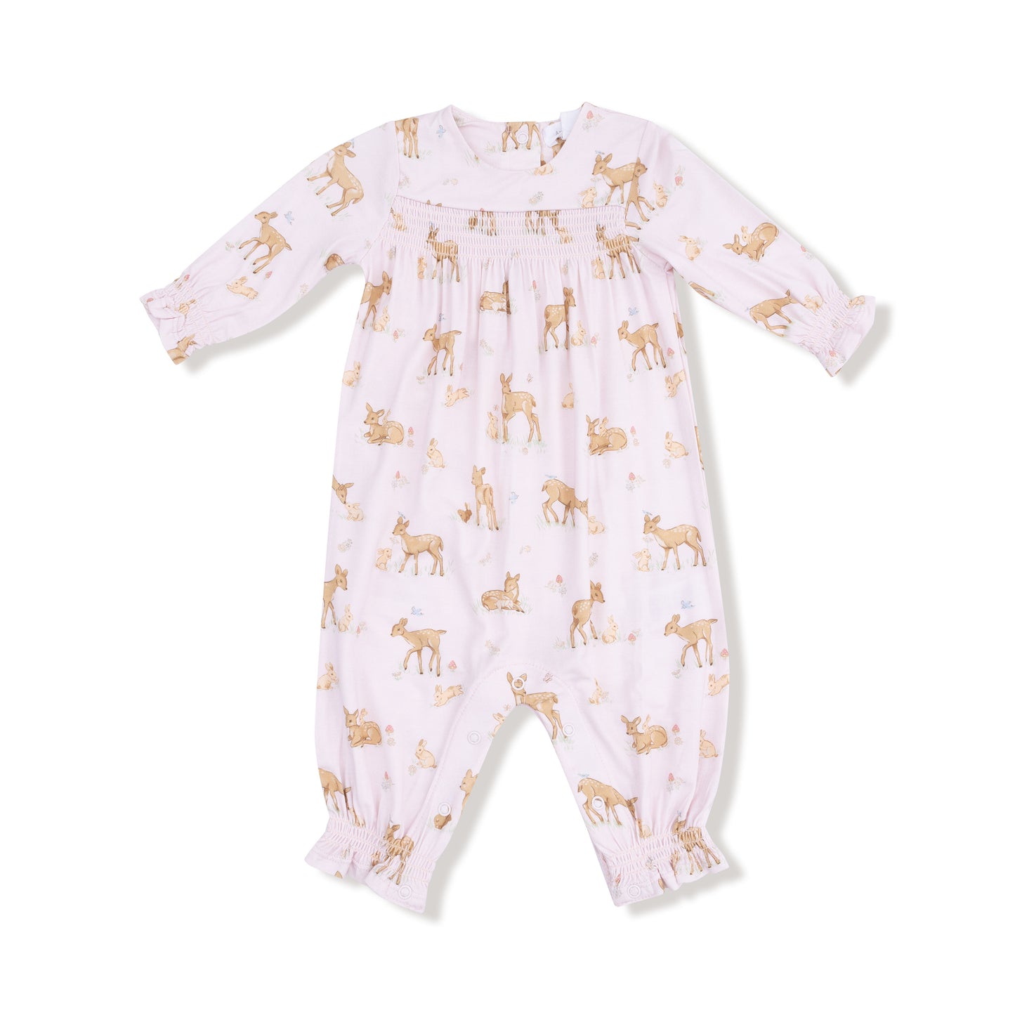 Little Fawn - Smocked L/s Romper