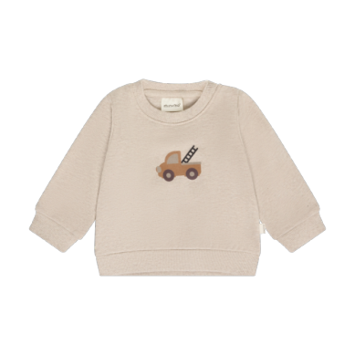 Minymo Beige Sweatshirt  - Truck