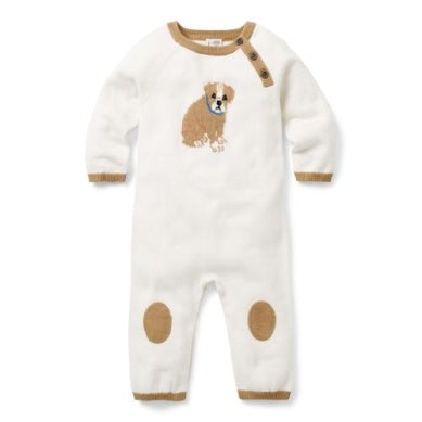 J&J - Knit Onepiece - Puppy