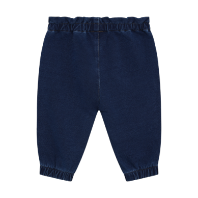 Minymo Cotton Denim Pants - Ruffle
