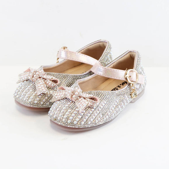 Pearl & Rhinestone Flats