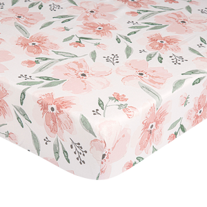 Crane Baby - Parker Crib Sheet (Floral)