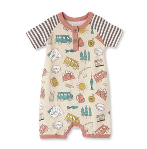 Big Adventure Bamboo Shortie Romper