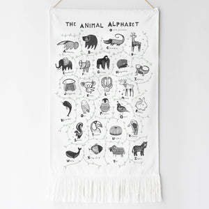 Wee Gallery - Animal Alphabet Wall Hanging