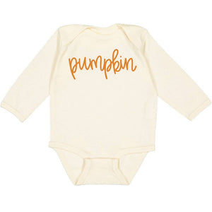 Sweet Wink - Pumpkin Long Sleeve Bodysuit