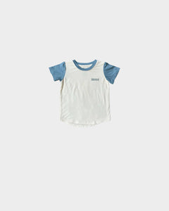 Colorblock Pocket Tee In Brave