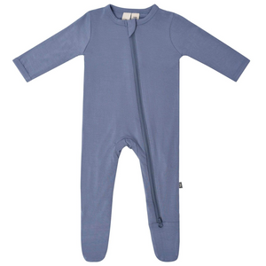 Kyte Baby - Zippered Footie in Slate