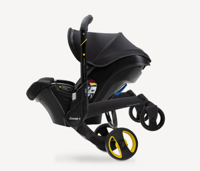 Doona Car Seat & Stroller + Latch Base - Midnight Edition