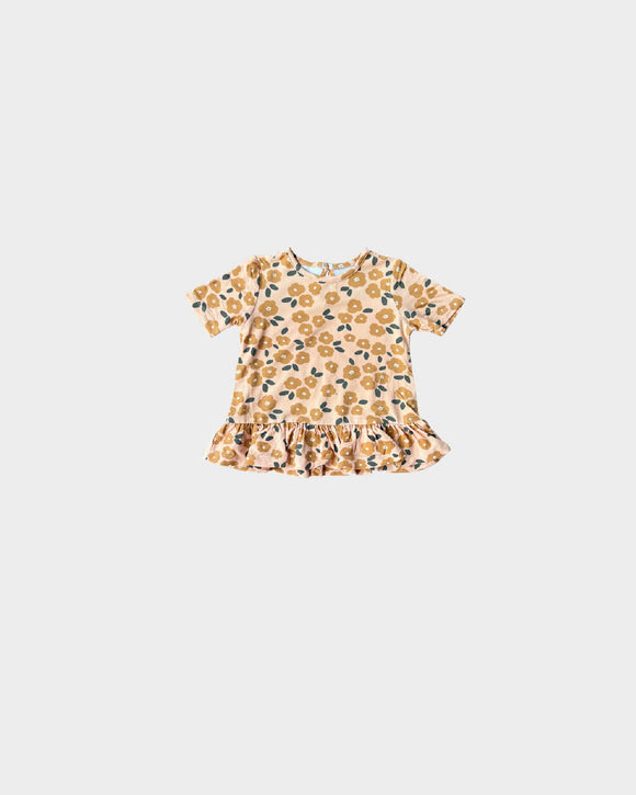 Peplum Top & Bike Shorts