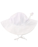 RuffleButts - White Sun Protective Hat