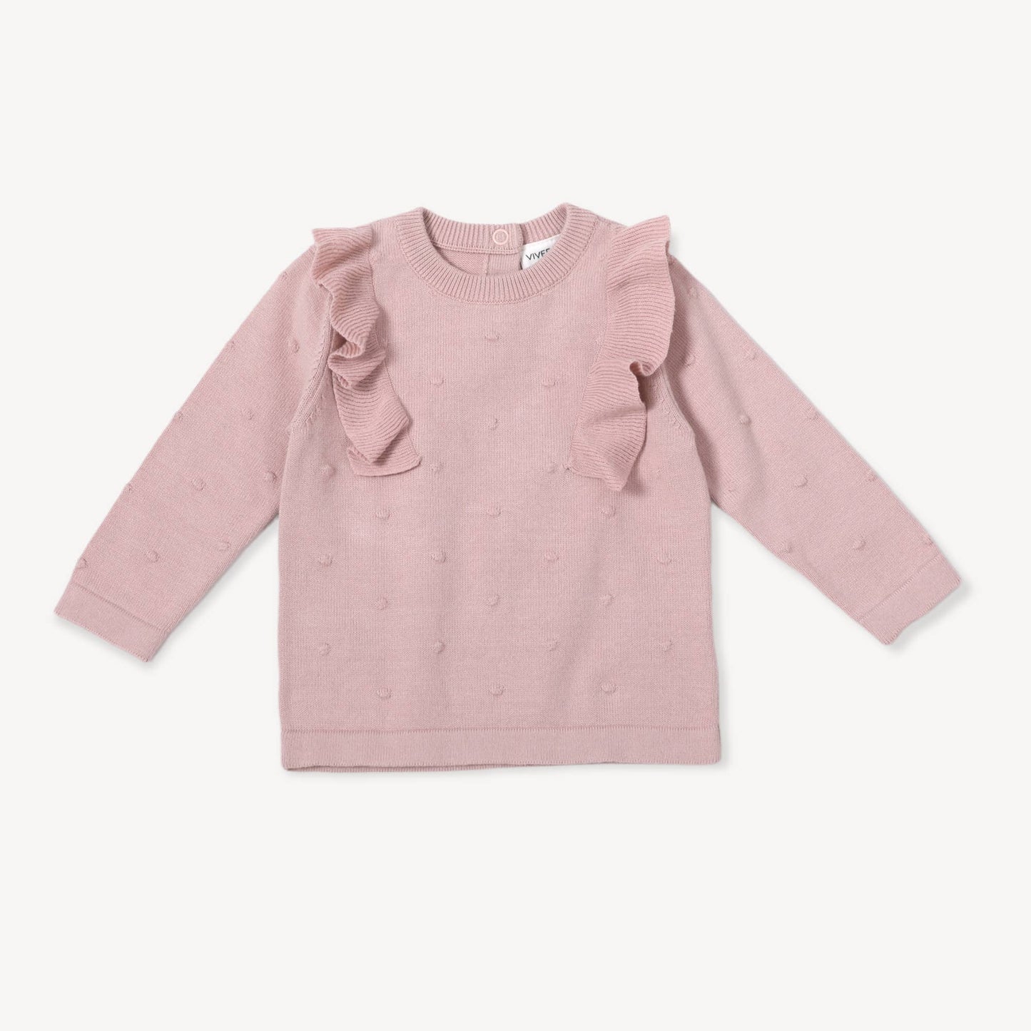 Ruffle Bobble Sweater