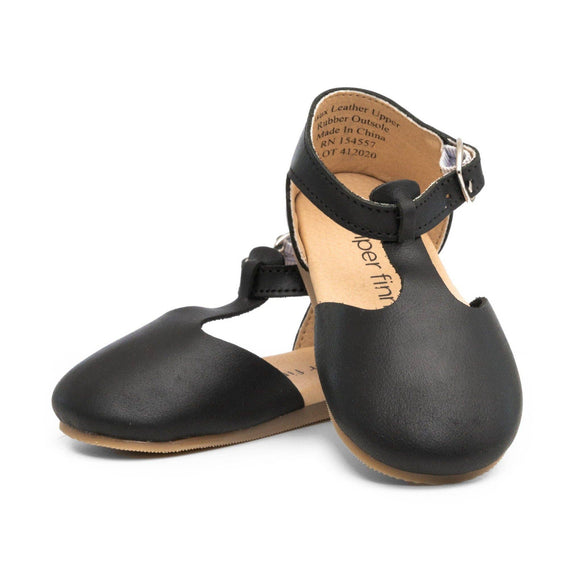 Piper Finn - Black - Mary Jane - Hard Sole