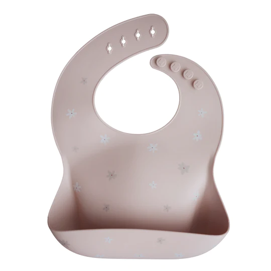 Mushie-Silicone Bib