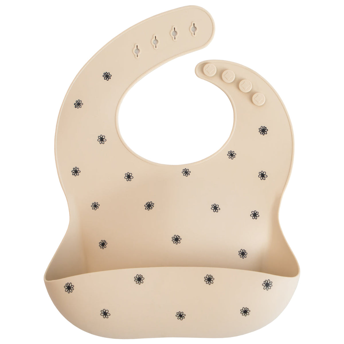 Mushie-Silicone Bib