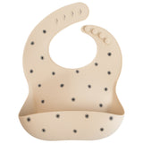 Mushie- Patterned Silicone Bib