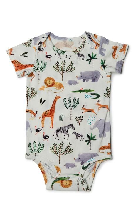 Loulou Lollipop Bodysuit - Safari Jungle