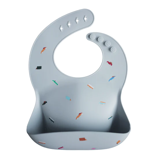 Mushie-Silicone Bib