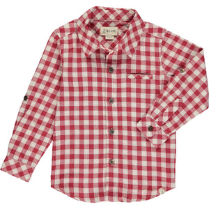 Atwood Plaid Shirt - Red