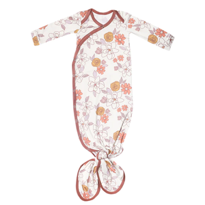 Ferra Newborn Knotted Gown